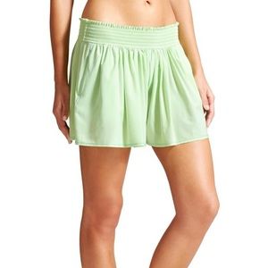 Athleta Sneaky Shorts Lime Green Size XL